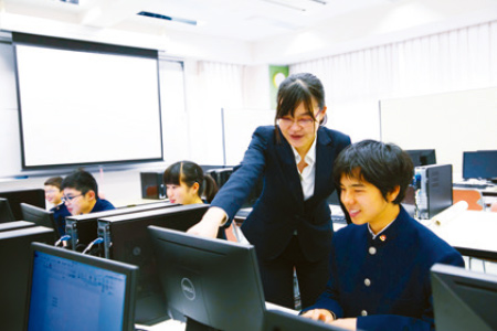 午後授業の写真