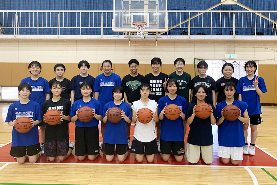 バスケットボール部（女子）の写真